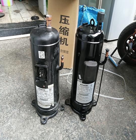 洛南中央空调压缩机的更换维修